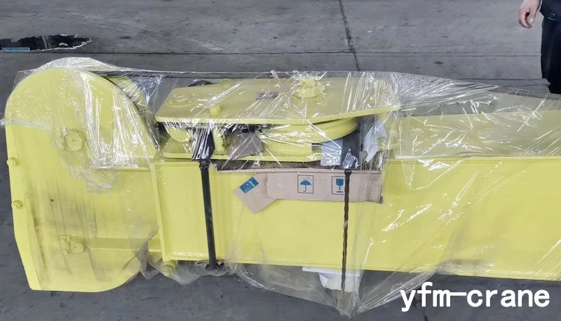 YFM 50KN 12m stiff boom marine crane YFM 50KN 12m stiff boom marine crane
