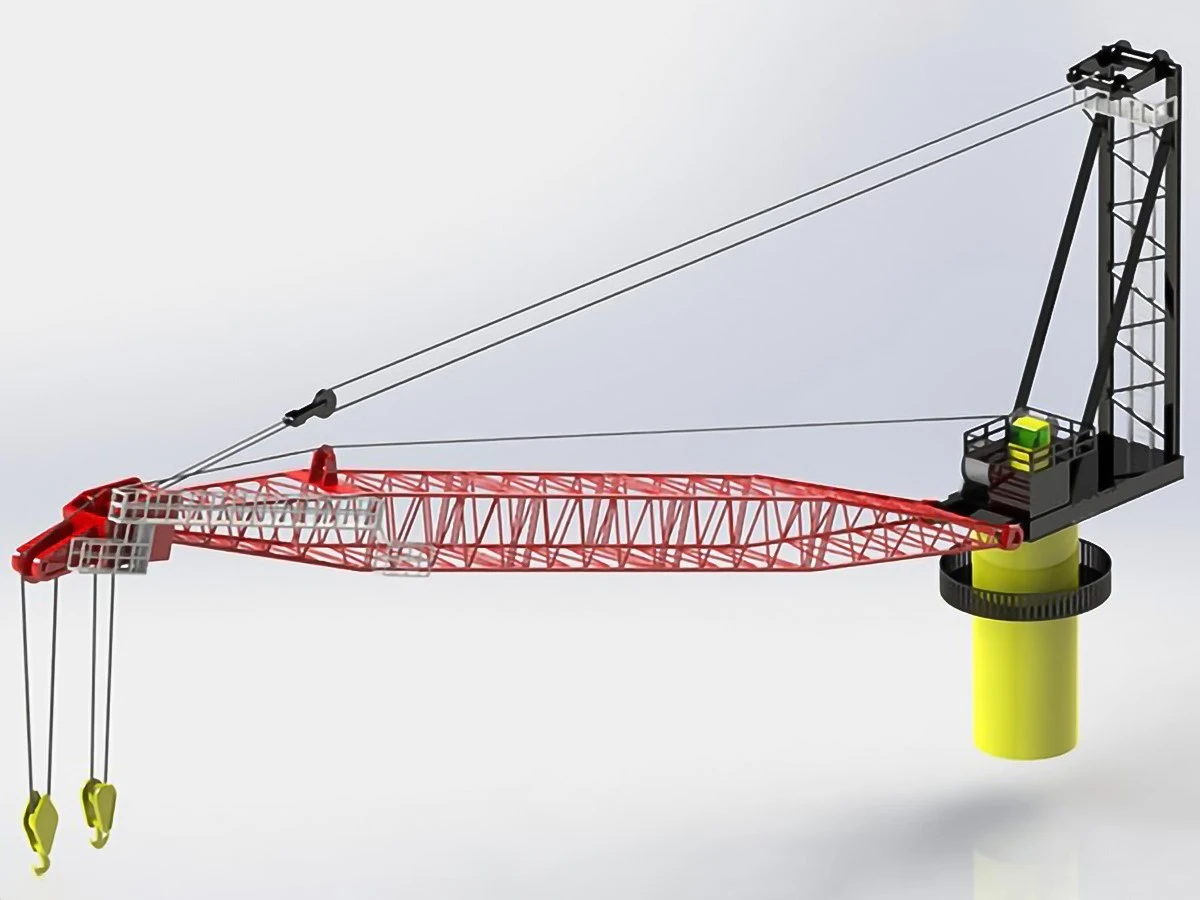 Pedestal Offshore Crane Pedestal Offshore Crane