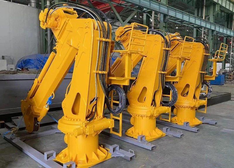 Knuckle Boom Ship Crane Knuckle Boom Ship Crane